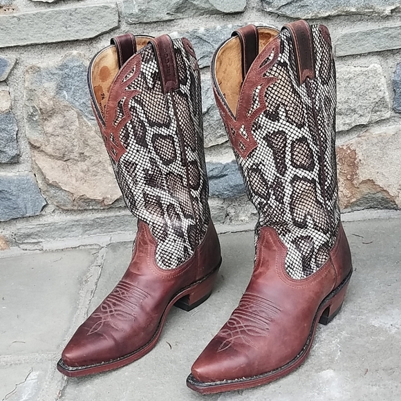Boulet western cowgirl boots snake print - Picture 3 of 8